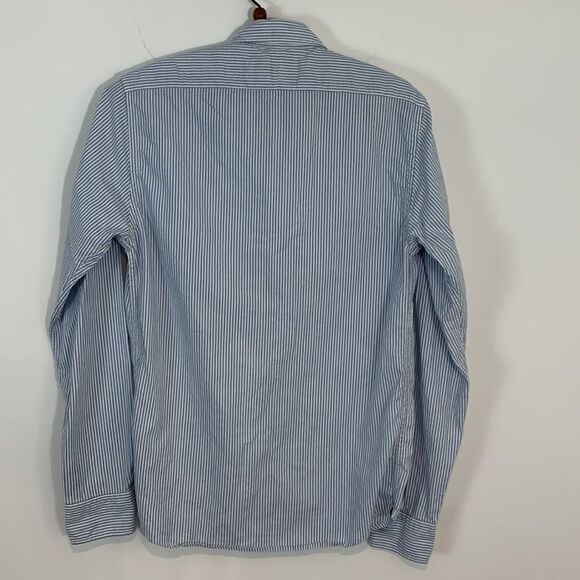 Men’s Scotch and Soda Oxford Shirt Striped Size M - Picture 8 of 9